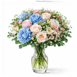 Kytice s růžemi - malá